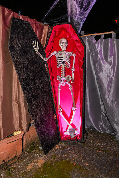 Halloween-Haus in Kirchhausen