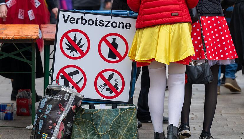 Beim Fasching im bayerischen Dietfurt an der Altm&uuml;hl war der Konsum von Cannabis auch in diesem Jahr ausdr&uuml;cklich nicht erlaubt. (Archivfoto)