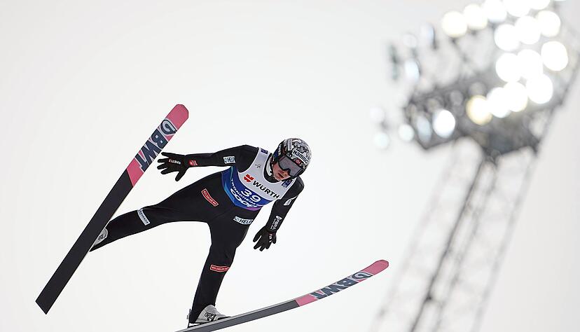 Norwegens Skispringer Marius Lindvik ist f&uuml;r drei Monate gesperrt worden. (Archivbild)