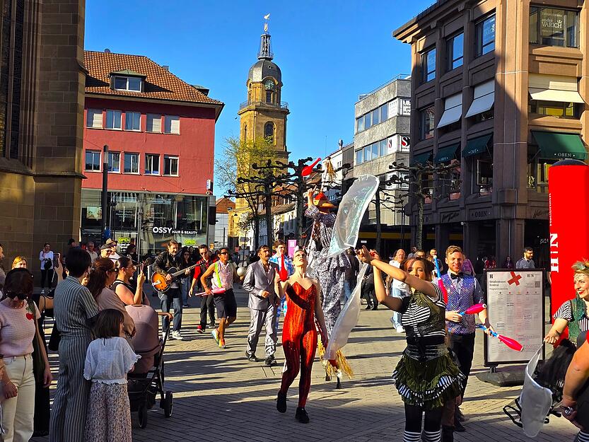 Vielfalt war am Samstag gro&szlig;geschrieben.