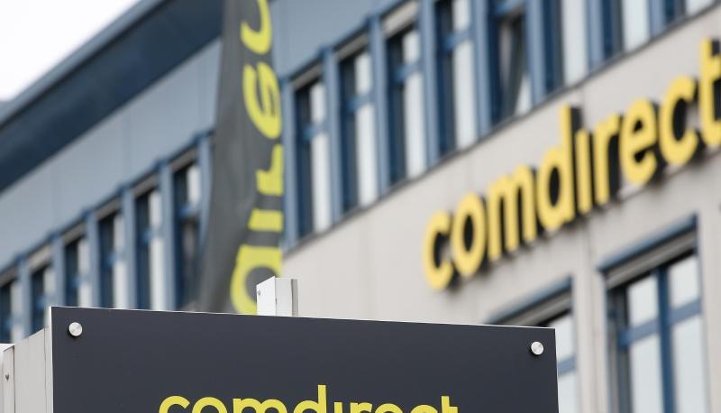 Das Logo der Comdirect Bank AG. Das Logo der Comdirect Bank AG.