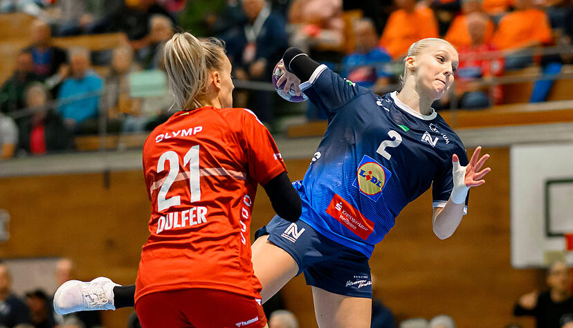 Rückraum-Akteurin Laila Ihlefeldt (rechts) verlässt die Sport-Union Neckarsulm mit sofortiger Wirkung. Rückraum-Akteurin Laila Ihlefeldt (rechts) verlässt die Sport-Union Neckarsulm mit sofortiger Wirkung.