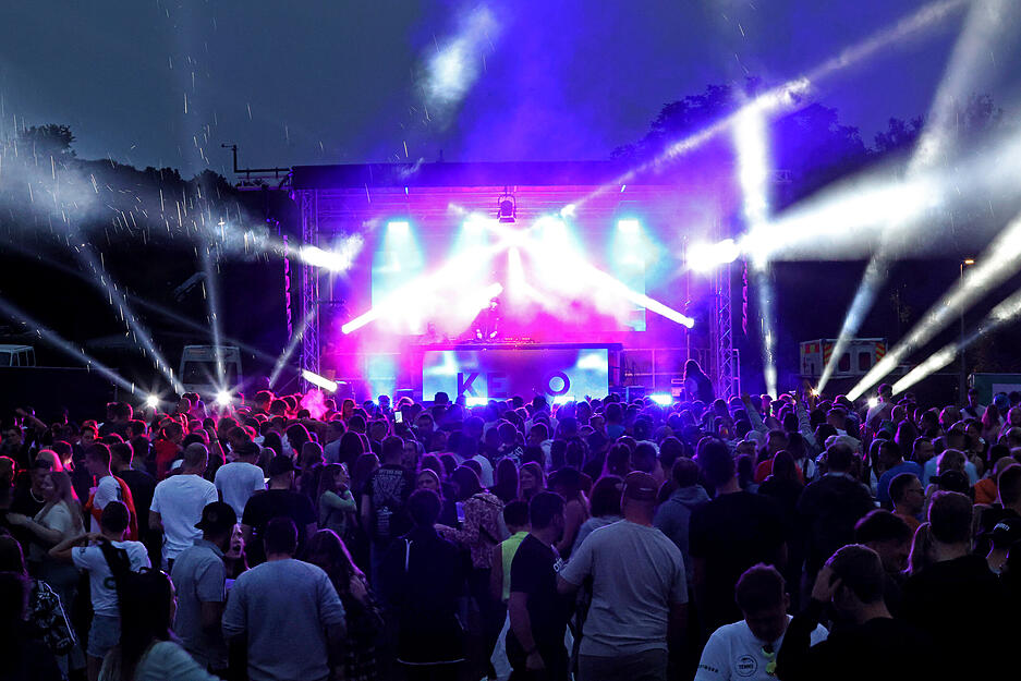 Electro-Festival "Dorf of Tomorrow" in Möckmühl-Korb