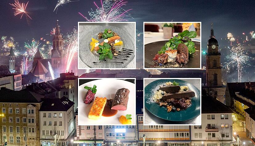 Vier Köche aus der Region geben Anregungen für ein Vier-Gänge-Silvestermenü und haben uns ihre Rezepte verraten.