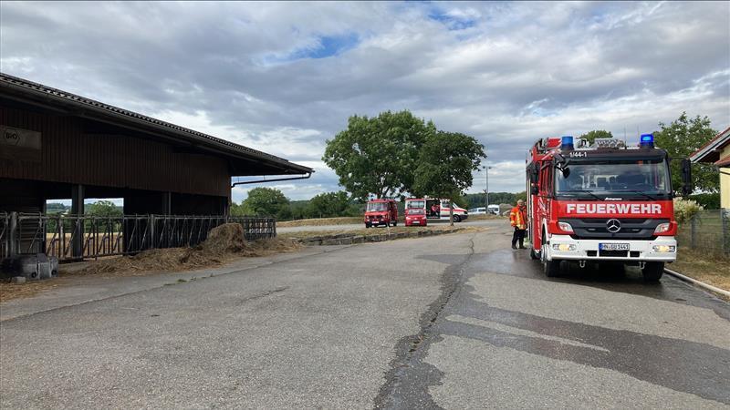 Etwa 80 Feuerwehrleute und an die 50 Rettungskr&auml;fte waren vor Ort. Aus Bad Friedrichshall und Neckarsulm kam Unterst&uuml;tzung.