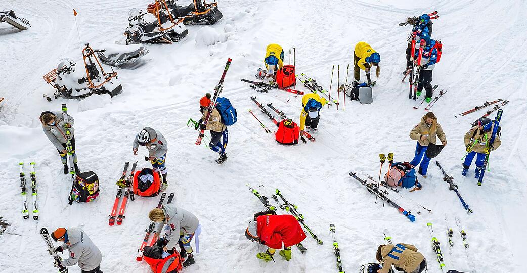 Der Weltcup-Tross zieht weiter: Von Sölden (hier beim Auftakt im Oktober), geht es über Zürich nach Levi, wo am Wochenende zwei Frauen-Slaloms anstehen.
Foto: dpa