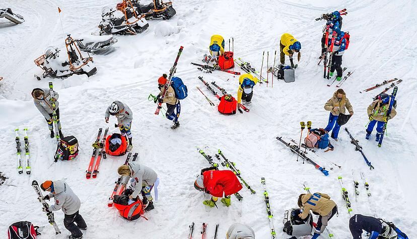 Der Weltcup-Tross zieht weiter: Von Sölden (hier beim Auftakt im Oktober), geht es über Zürich nach Levi, wo am Wochenende zwei Frauen-Slaloms anstehen.
Foto: dpa