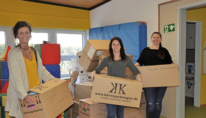 Evangelischer Kindergarten Leingarten zieht für ein Jahr ins