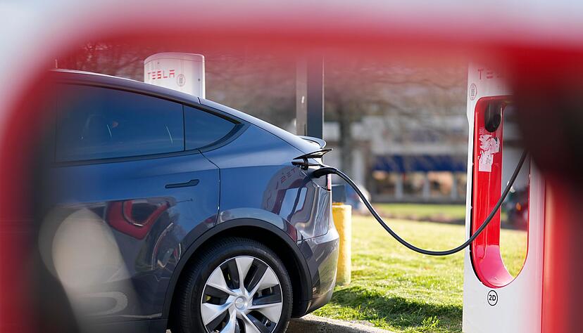 Der T&uuml;rmechanismus der Teslas wird elektrisch ausgel&ouml;st. (Archivbild)