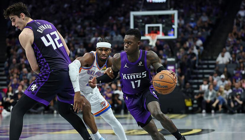 Dennis Schröder traf gegen die Thunder keinen einzigen Wurf aus dem Feld. Dennis Schröder traf gegen die Thunder keinen einzigen Wurf aus dem Feld.