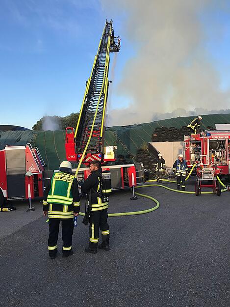 Brand auf Hof in Bad Rappenau