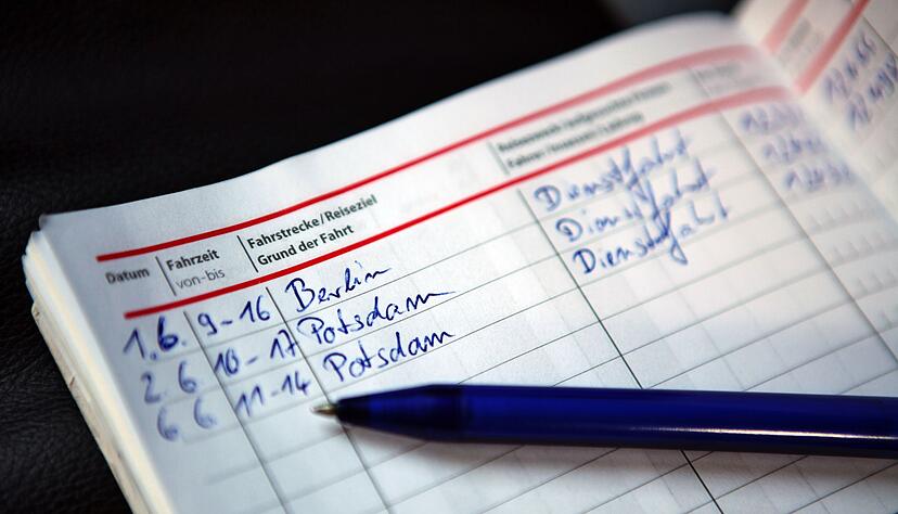 L&auml;stig zuweilen, aber manchmal eine Pflicht: Das F&uuml;hren eines Fahrtenbuchs.