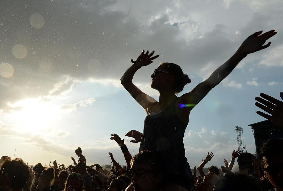 Das Southside 2016 vor dem Abbruch