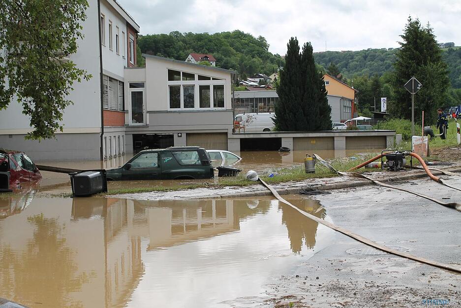 Überschwemmung in Weißbach | 29.05.