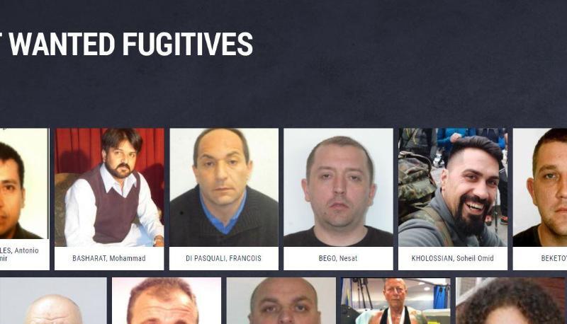 Der Screenshot der Webseite von Europol, «eumostwanted.eu», zeigt mehrere der laut Europol gefährlichsten Sexualstraftäter Europas. Der Screenshot der Webseite von Europol, «eumostwanted.eu», zeigt mehrere der laut Europol gefährlichsten Sexualstraftäter Europas.