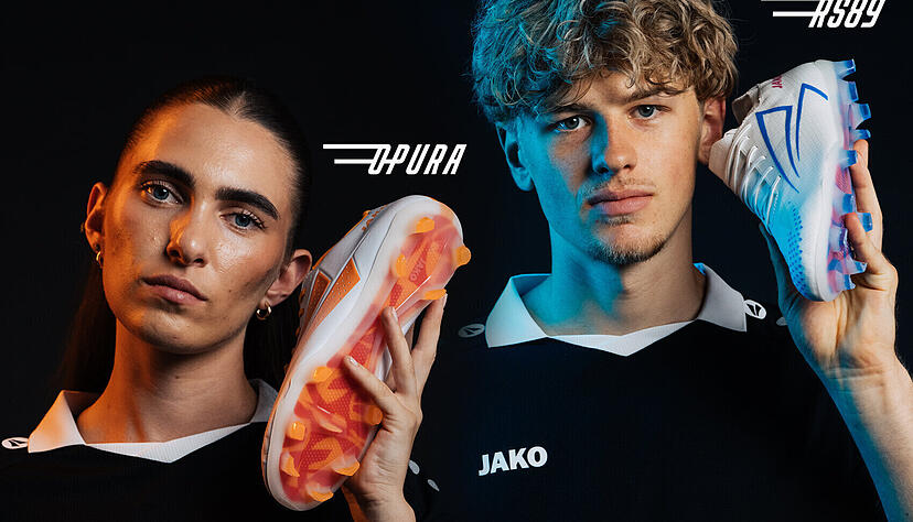 Fu&szlig;ballschuhe hatte Jako bisher nicht im Angebot. Nun kommen die Mulfinger mit zwei Modellen raus, die es in zwei unterschiedlichen Ausf&uuml;hrungen gibt.