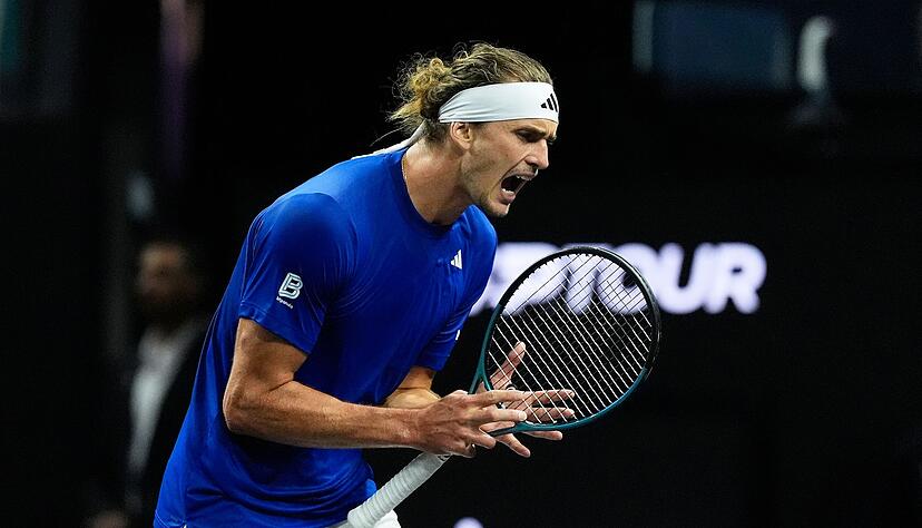 Alexander Zverev verzweifelte am zweiten Tag beim Laver Cup am Australier Alex de Minaur. Alexander Zverev verzweifelte am zweiten Tag beim Laver Cup am Australier Alex de Minaur.