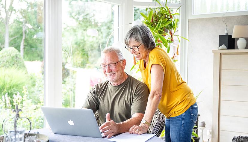 Alles im Blick: Viele Rentenangelegenheiten lassen sich heute bequem online erledigen.