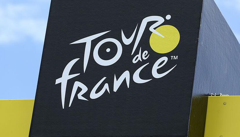 Das Logo der Tour de France. (Archivbild)