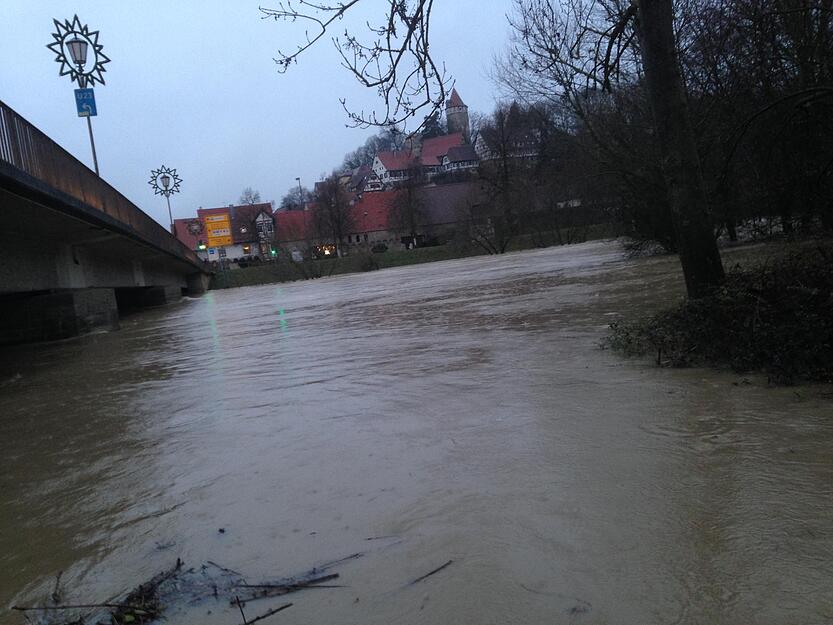 Hochwasser in der Region Hochwasser in der Region