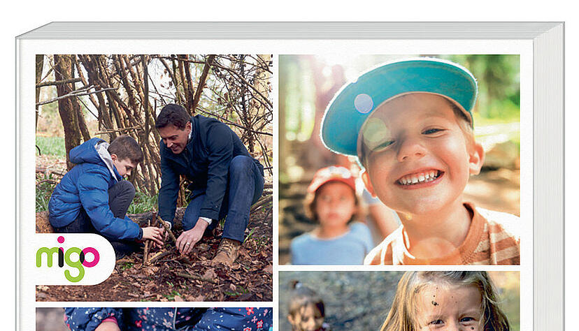 Martin Gebhardt: Bushcraft for Family. Gemeinsam in die Wildnis. Migo-Verlag 2021, 104 Seiten, 14 Euro. Empfohlen ab 6 Jahren. Martin Gebhardt: Bushcraft for Family. Gemeinsam in die Wildnis. Migo-Verlag 2021, 104 Seiten, 14 Euro. Empfohlen ab 6 Jahren.