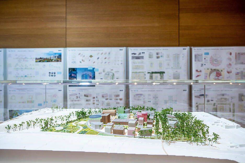 Heilbronn,  Siegervorstellung Architektur für KI-Park