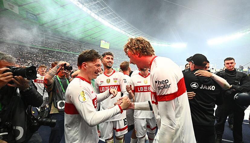 Nach dem Pokalsieg geht es f&uuml;r Angelo Stiller und Nick Woltemade bei der DFB-Elf weiter.