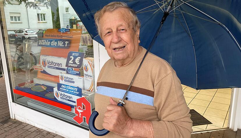 Norbert Cwink &auml;rgert sich, wenn Autofahrer zu dicht auffahren.