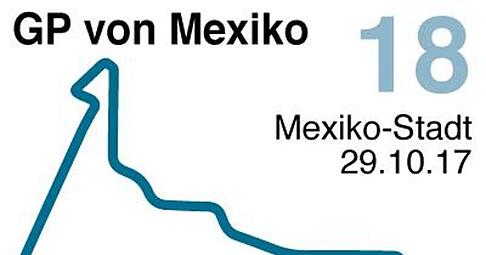 Der GP von Mexiko wird auf dem Autódromo Hermanos Rodríguez gefahren. Foto: