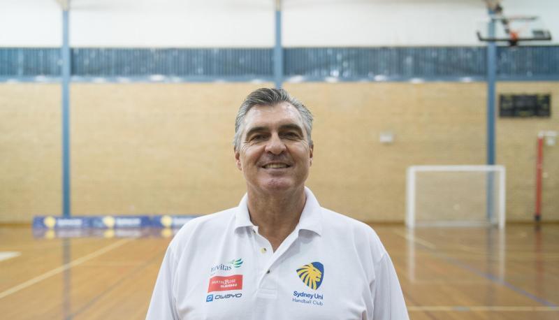 Handball-Coach Michael Roth arbeitet in Sydney. Handball-Coach Michael Roth arbeitet in Sydney.