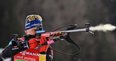 Justus Strelow wird von Bundestrainer Reiter gelobt. Justus Strelow wird von Bundestrainer Reiter gelobt.