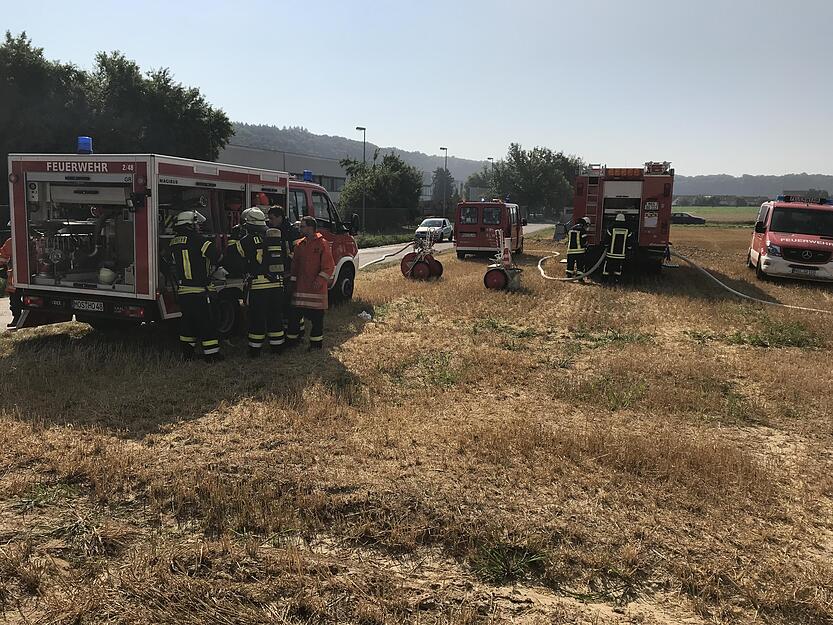Brand in Ha&szlig;mersheim