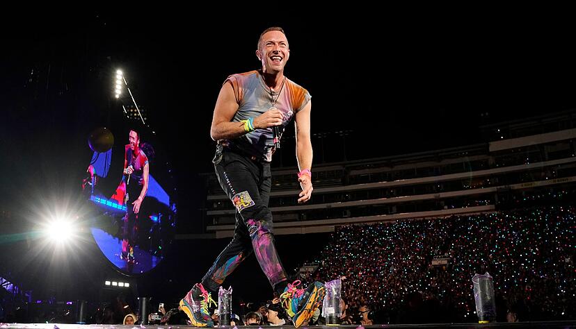 &laquo;Entweder haben sie eine Aff&auml;re, oder sie sind einfach sehr sch&uuml;chtern&raquo;, kommentierte Frontmann Chris Martin. (Archivbild)