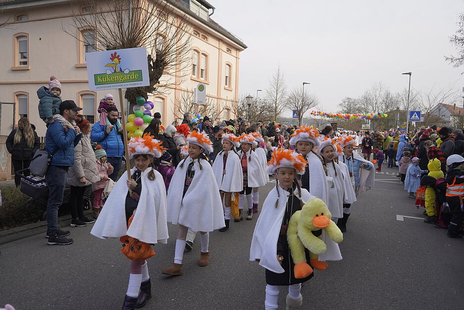 55 Gruppen – ein neuer Rekord – zogen durch Jagstfeld und wurden von Besuchern rechts und links mit lauten „Bad Jagstfeld – helau-Rufen“ begrüßt. 55 Gruppen – ein neuer Rekord – zogen durch Jagstfeld und wurden von Besuchern rechts und links mit lauten „Bad Jagstfeld – helau-Rufen“ begrüßt.