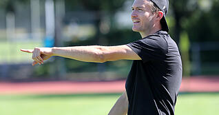 Trainer Julian Grupp hatte am Samstag wenig Freude an der Darbietung von Türkspor Neckarsulm.