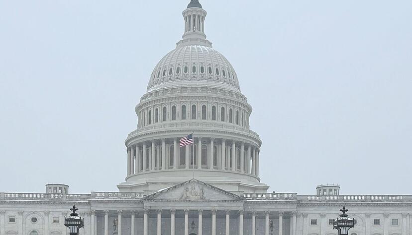 Skifahren in Washington.