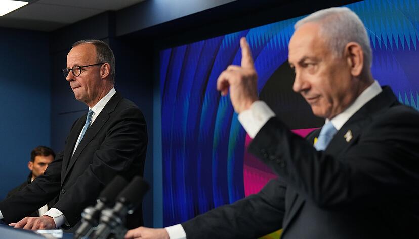 Richtig gute Freunde sind die beiden nicht, aber sie kamen in Jerusalem gut miteinander zurecht. Richtig gute Freunde sind die beiden nicht, aber sie kamen in Jerusalem gut miteinander zurecht.