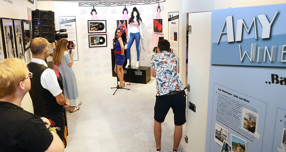 Amy Winehouse Ausstellung im Bikini Art Museum Bad Rappenau