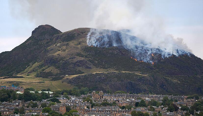 Arthur's Seat ist ein Wahrzeichen Edinburghs.