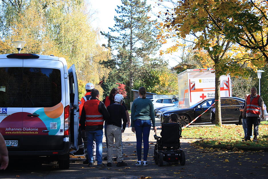 EU-Katastrophenschutzübung "Magnitude" in Schwarzach.