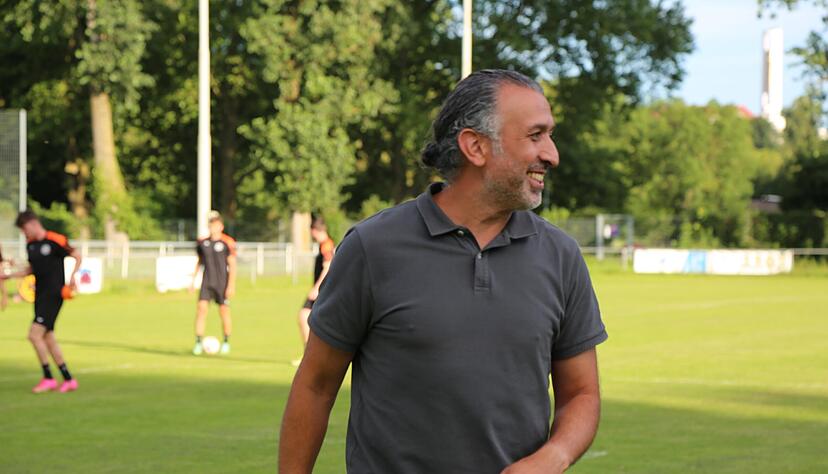 Onur Celik hat gut lachen: Sein neuer VfR Heilbronn marschiert seit der Gründung 2018 fast mühelos durch die Fußball-Ligen.
