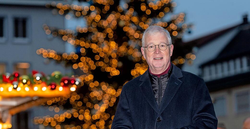 Der Heilbronner Dekan Roland Rossnagel freut sich trotz allem auf Weihnachten.
 Foto: Mario Berger