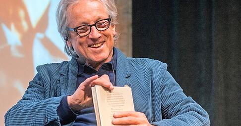 &bdquo;Mein Bild von V. ist
kubistisch&ldquo;: Lars Brandt zu Gast bei der Volkshochschule Heilbronn im Deutschhofkeller.