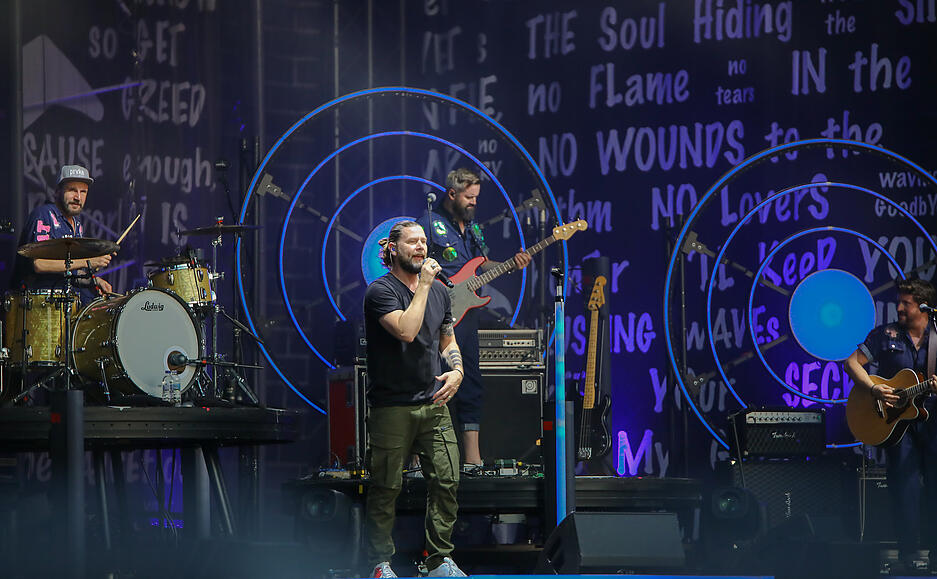 Rea Garvey im Wertwiesenpark