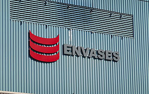 Das Logo der Firma Envases.