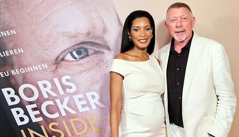 Boris Becker mit seiner Frau Lilian de Carvalho Monteiro.