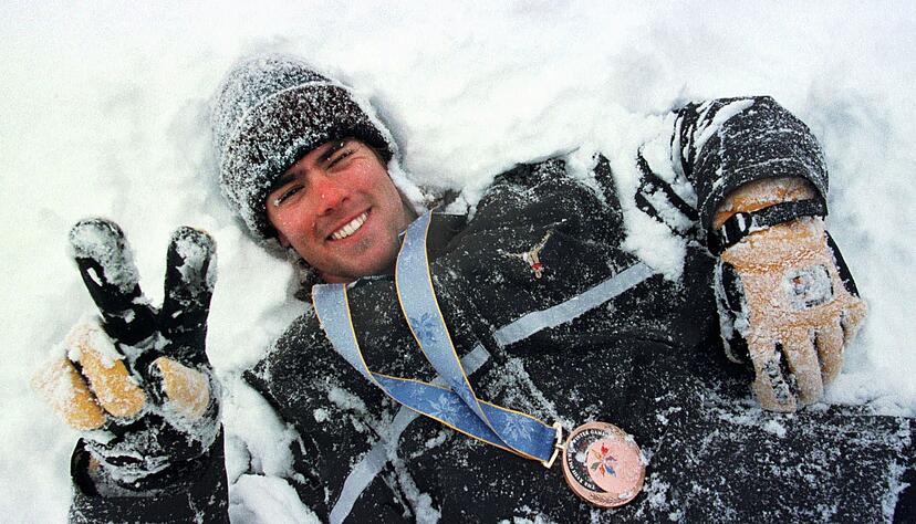 Ueli Kestenholz feierte 1998 den Gewinn von Olympia-Bronze. (Archivbild)