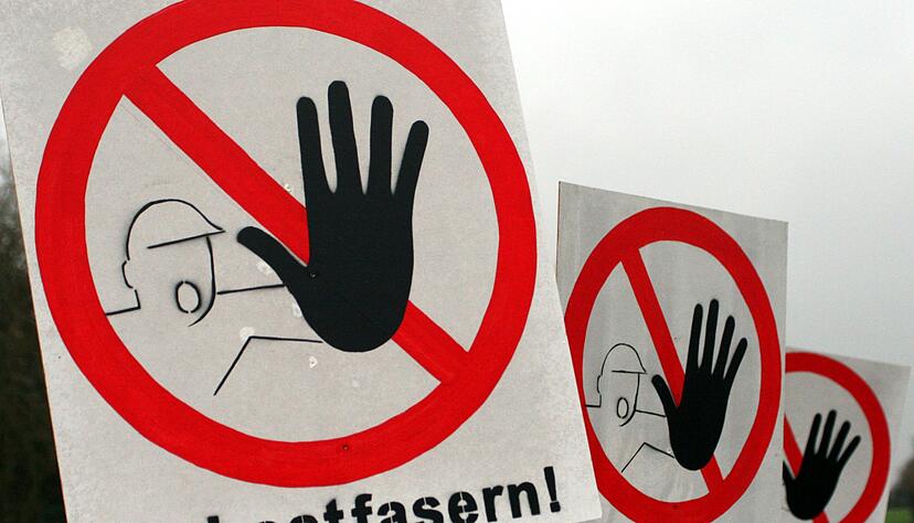 Asbestfasern können sich in der Lunge festsetzen und Krebs erregen. (Symbolbild) Asbestfasern können sich in der Lunge festsetzen und Krebs erregen. (Symbolbild)