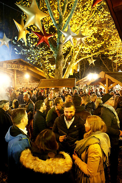 Er&ouml;ffnung Winterdorf Heilbronn