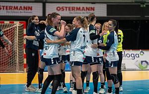 Lilli Holste (links) und Angunn Gudmestad werden den Neckarsulmer Bundesligisten am Saisonende verlassen. Die Sport-Union hat die auslaufenden Vertr&auml;ge der R&uuml;ckraum-Spielerinnen nicht verl&auml;ngert.